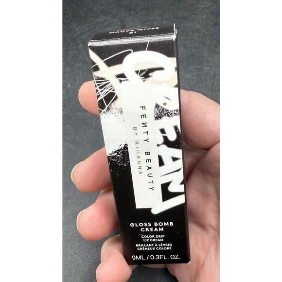 Fenty Beauty by Rihanna Gloss Bomb Cream Color Drip Lip Cream Mauve Wive$ New! - Picture 1 of 10
